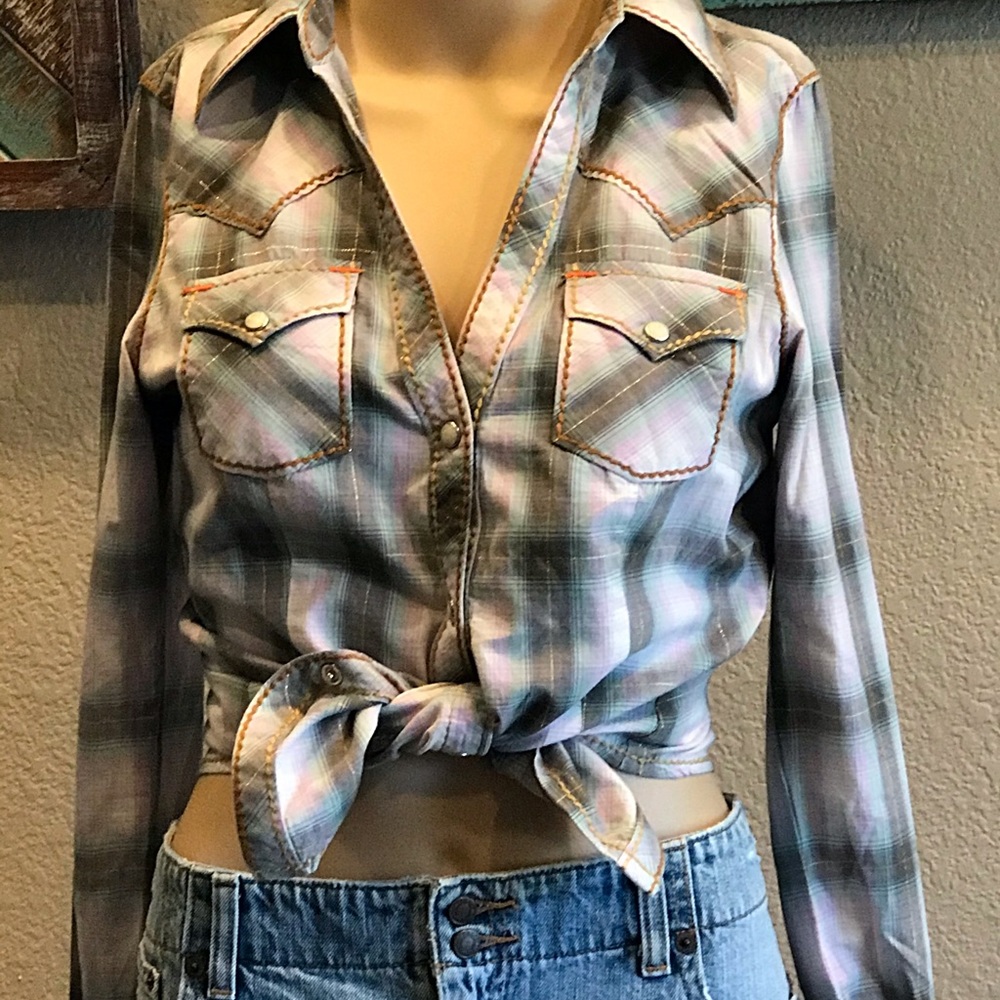 Women’s True Religion button down shirt